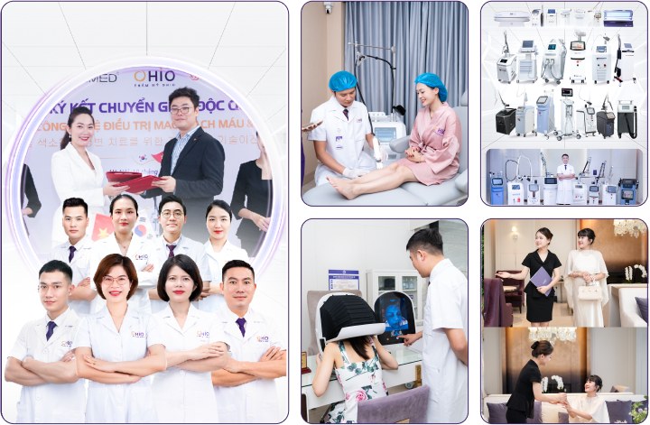 Đội ngũ bác sĩ, công nghệ và không gian Phòng khám Da liễu OHIO