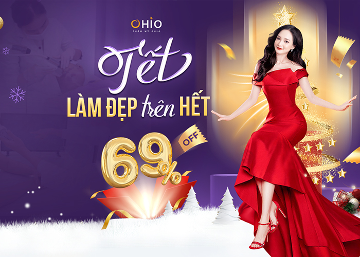 Tết làm đẹp trên hết – 69%: 2000 Voucher làm đẹp, 100% đến có quà