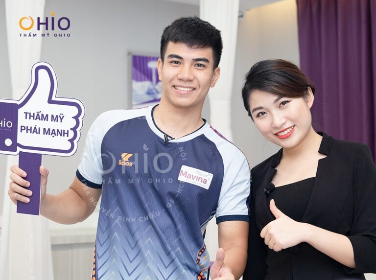 Anh Bá Tuyến hài lòng kết quả triệt lông râu tại OHIO