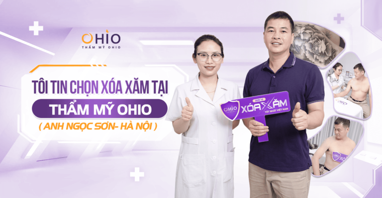 Anh Ngọc Sơn – Thẩm mỹ OHIO đã giúp tôi xóa sạch hình xăm lâu năm!