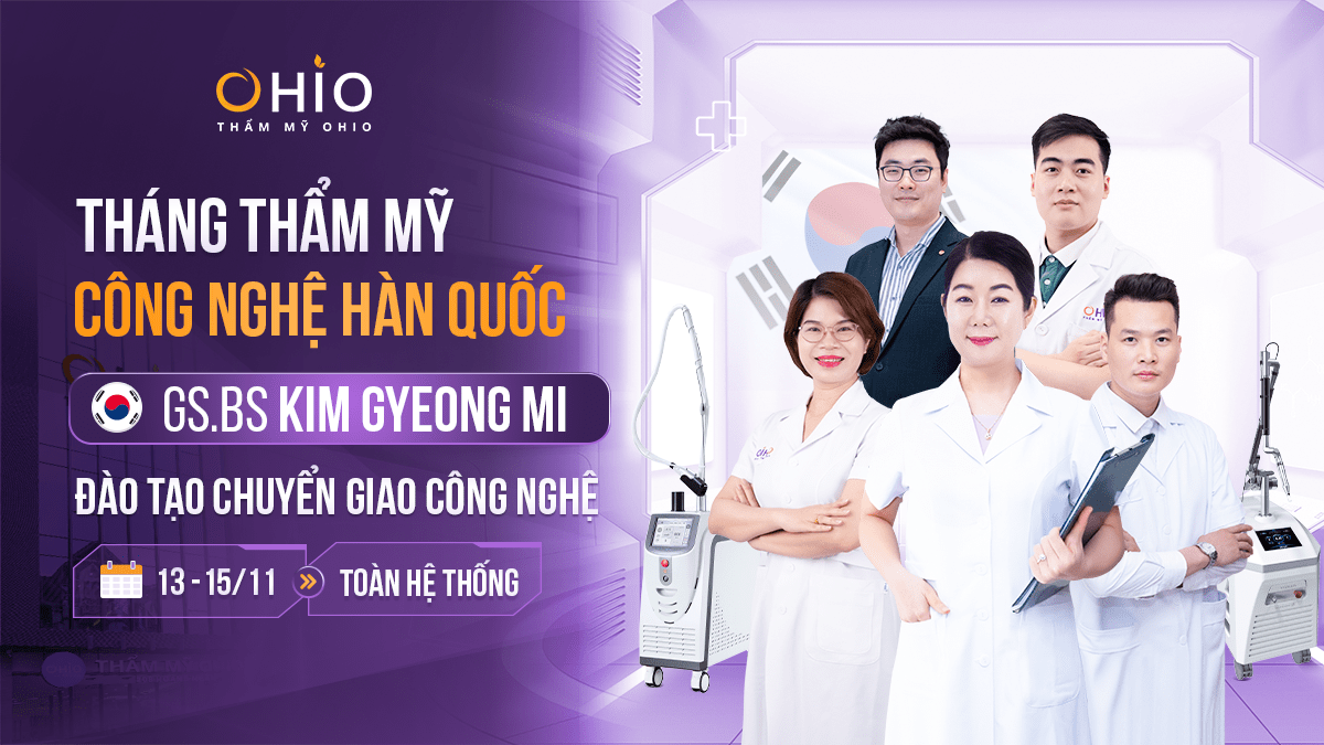 Tháng thẩm mỹ công nghệ Hàn Quốc – Làm đẹp chuẩn Hàn ngay tại Việt Nam