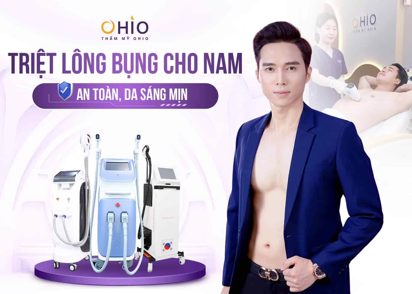Triệt lông bụng nhanh chóng, hiệu quả an toàn 2025