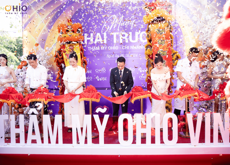 Khai trương Thẩm mỹ OHIO chi nhánh Vinh thu hút hàng trăm khách hàng tại miền Trung tham dự