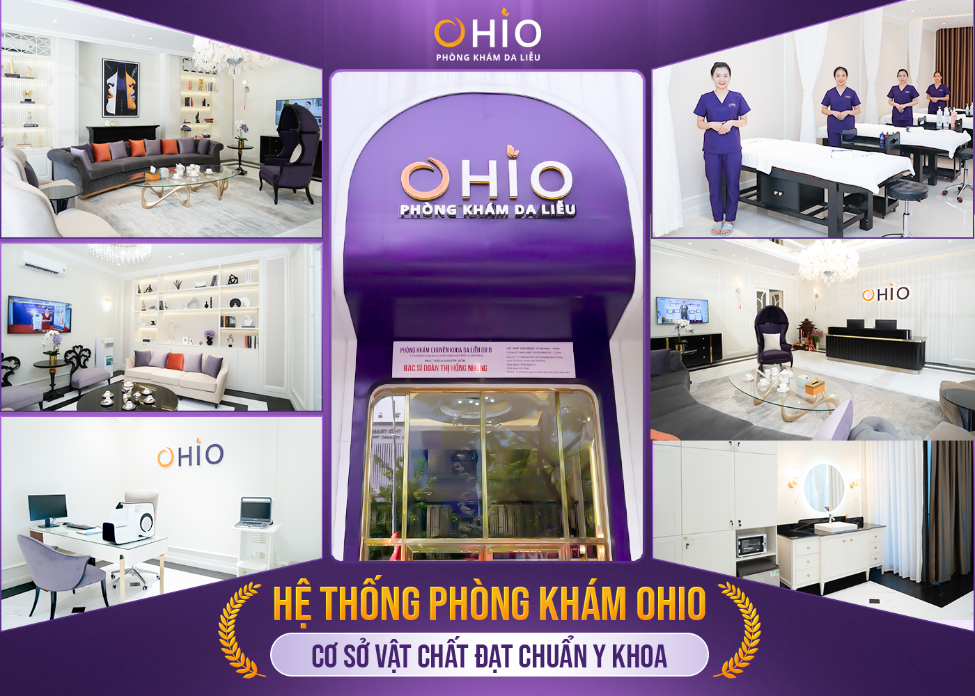 Trải nghiệm dịch vụ làm đẹp an toàn chuẩn y khoa trên toàn hệ thống Phòng Khám OHIO