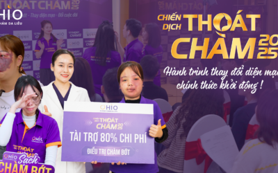 Chiến dịch “Thoát Chàm 2025” bước vào giai đoạn điều trị – Cuộc hành trình thay đổi diện mạo chính thức khởi động
