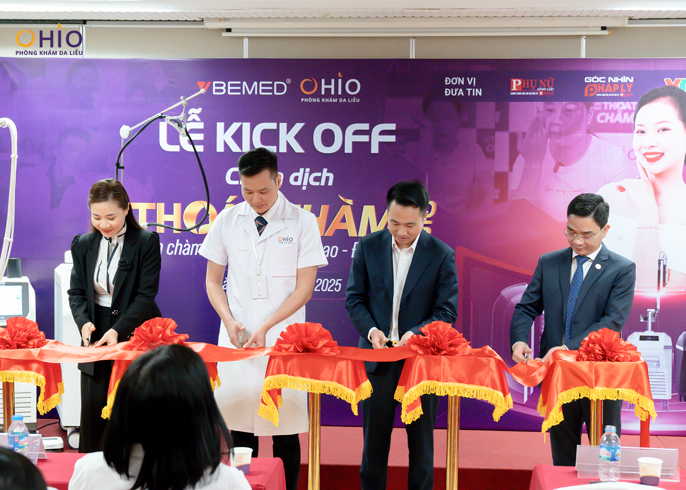 Lễ Kickoff Chiến dịch Thoát Chàm 2025 – Chính thức khởi động hành trình sạch chàm bớt thay diện mạo, đổi cuộc đời