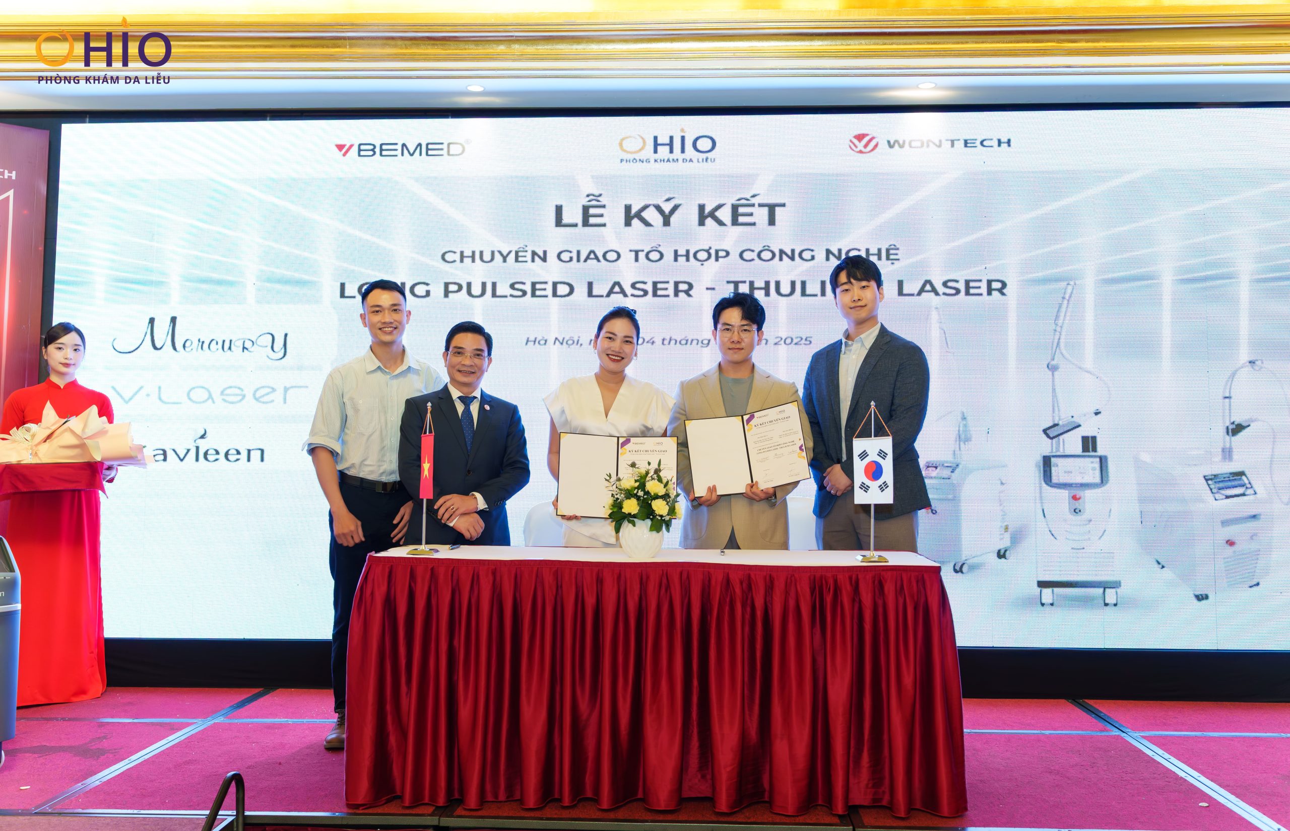 Phòng khám OHIO tiên phong nhận chuyển giao tổ hợp công nghệ Long Pulsed Laser – Thulium Laser