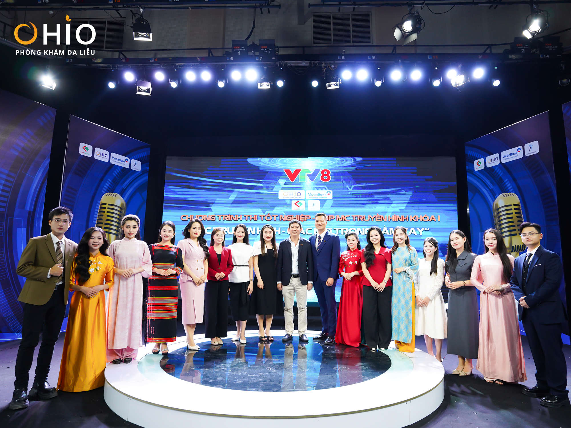 Da liễu OHIO đồng hành cùng VTV8 trong chương trình “MC Truyền hình – Giấc mơ trong tầm tay”