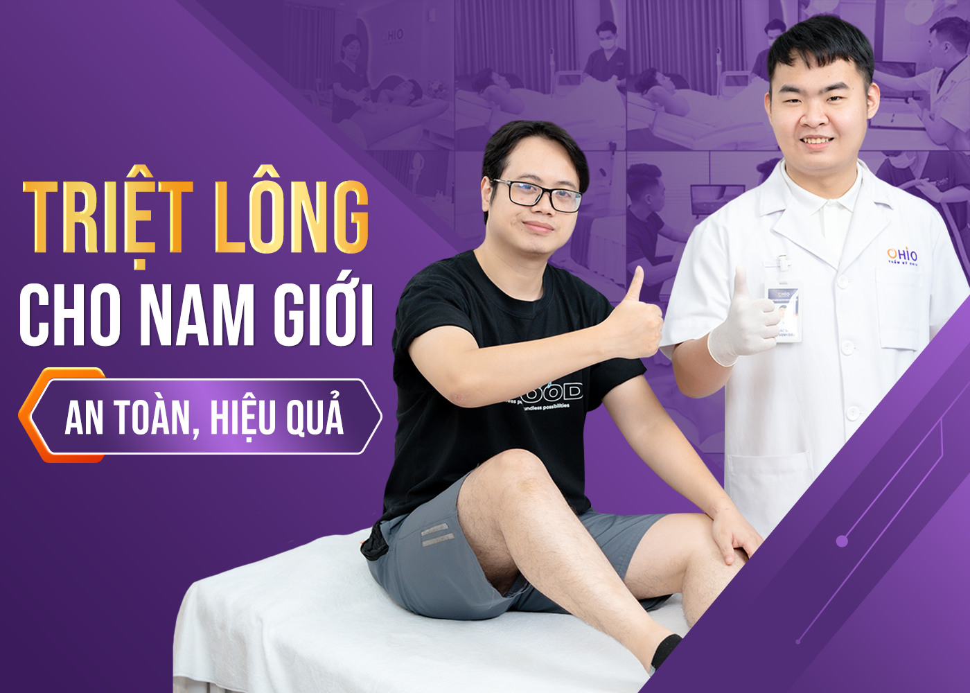 CÁCH TRIỆT LÔNG CHO NAM GIỚI AN TOÀN, HIỆU QUẢ