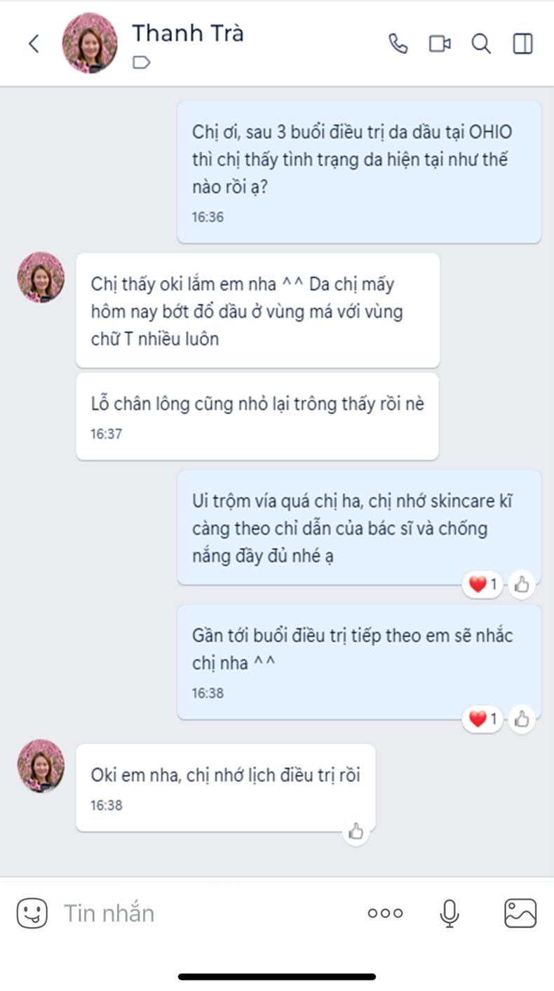 Da dầu Chị Thanh Trà