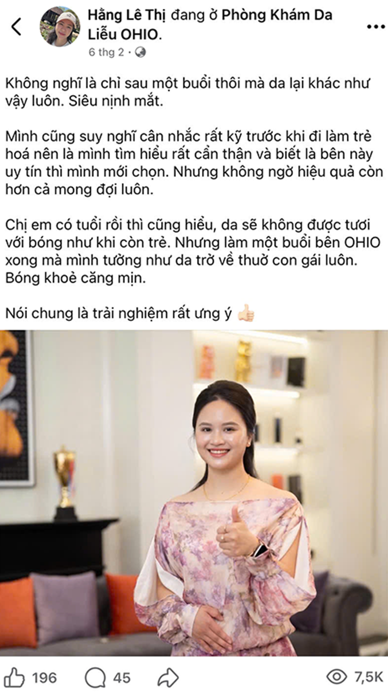 Thon gọn mặt Chị Hằng Lê | Chủ Nhà hàng